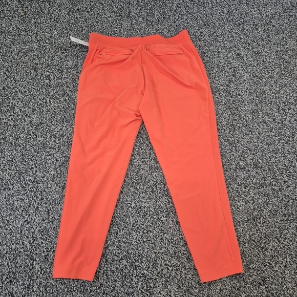 NWT ATHLETA Brooklyn Ankle Pants 12 Sunset Glow Pants #198671 NEW Coral - Picture 8 of 9